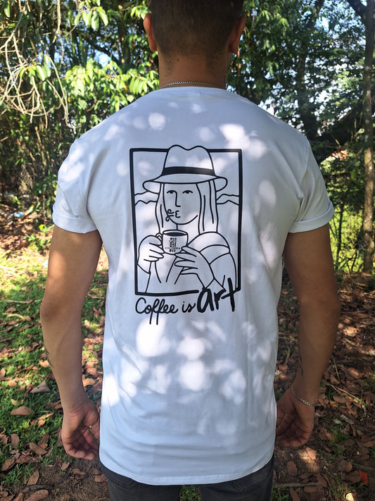 Camiseta Altamira - Coffee is Art